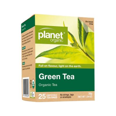 Planet Organic Organic Tea Green Tea x 25 Tea Bags